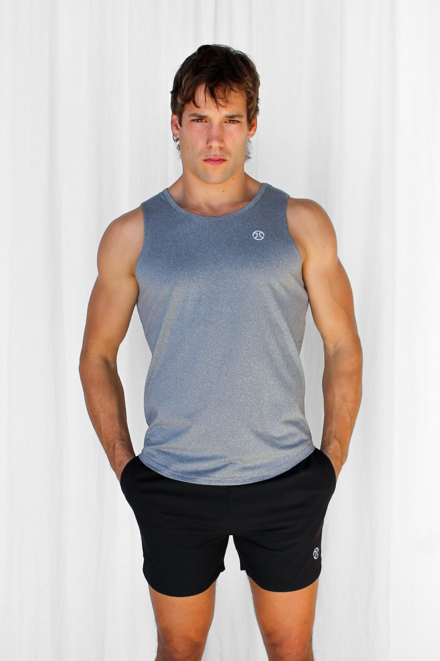 Originals Tank - Grey Marl