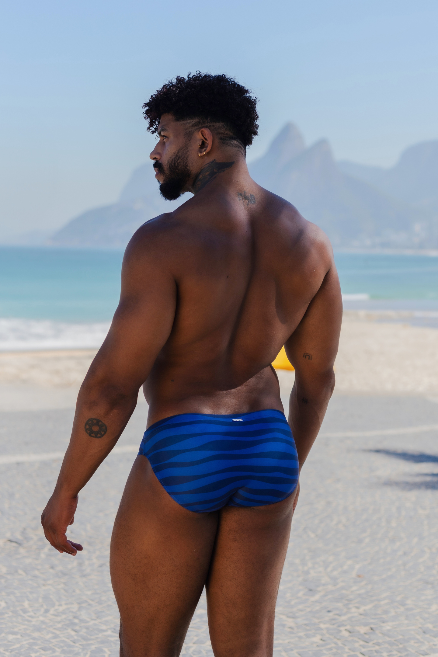 Wave Rider Swim Brief - Blue Ocean